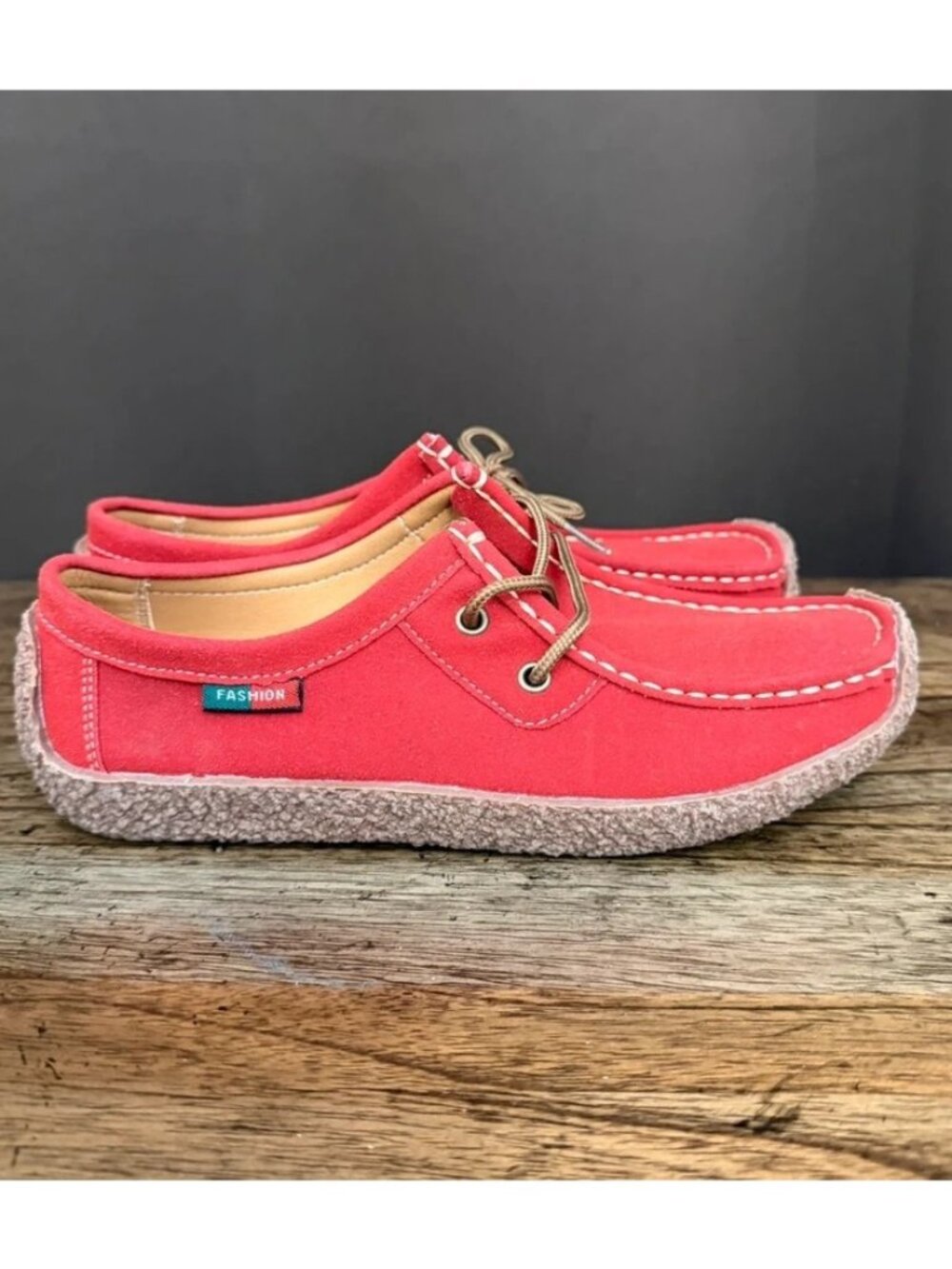 Red Loafers Size 7.5